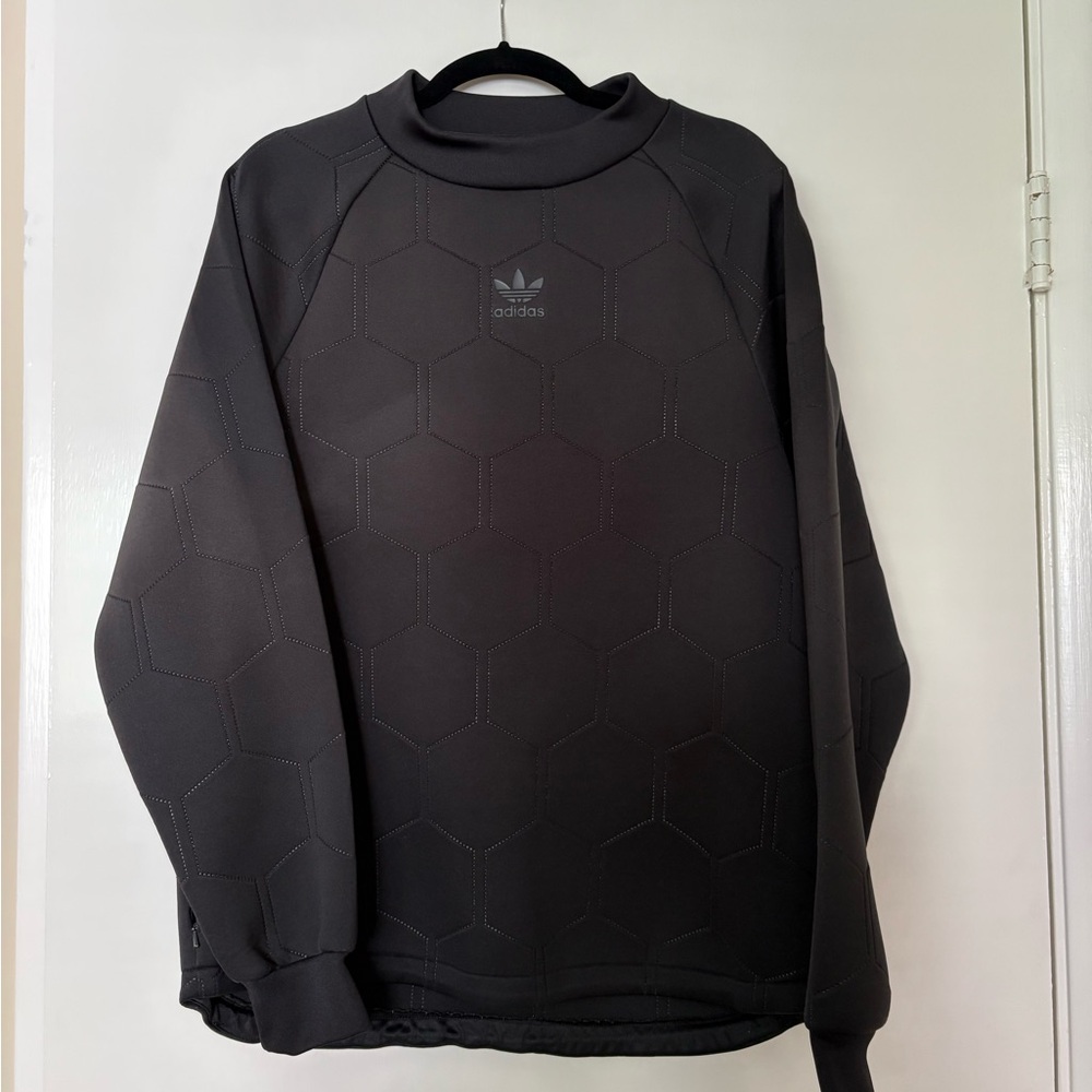 Adidas Black Crewneck Sweatshirt